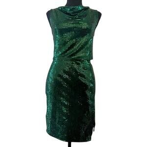 Sincerely Jules Emerald Sequin Glamorous Set -  S